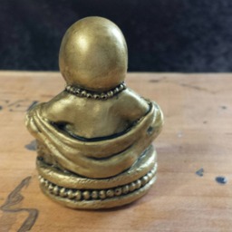 Buddha Statue, Mini Garden Decor, Fairy Doors, For Fairy Gardens, Zen - thumbnail 4