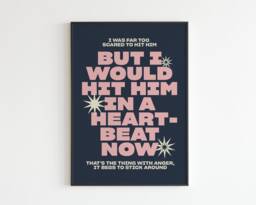 Sam Fender - Seventeen Going Under Lyrics Music A3 A4 A5 Wall Art Print Gift - thumbnail 1
