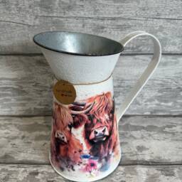 Highland Cow Jug, Vase, Decoration, Highland Gifts - thumbnail 3