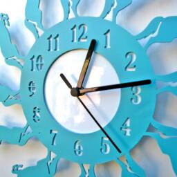Metal Clock, Wall Animal Prancing Horse Clock - thumbnail 3