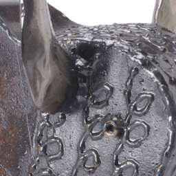 Tabletop Metal Wild Buffalo, Bison Steel Art Sculpture - thumbnail 2
