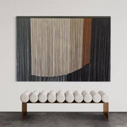 Made To Order/Large Wall Hanging/Tapestry/Wall Decor/Wall Art/Contemporary Art/string Art/Modern Art/Home Decor/Abstract Art/Woven Art/ - thumbnail 3