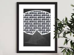 Kanye West Fashion Vintage Poster - Yeezus -A2 A3 A4 Framed Print Wall Art - thumbnail 1