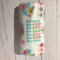Receiving Blankets Set Of Two - 2, Elephant Blanket, Cloud Flannel Boy Girl Baby Swaddle Blanket - thumbnail 3