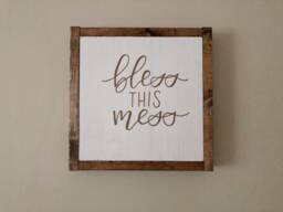Bless This Mess - Wall Decor - thumbnail 1