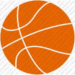 Basketball Vinyl Wall Decal - Children's Room Decor, Nursery Design, Little Boy Teen Bedroom Sports Fan - thumbnail 3