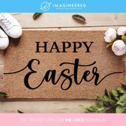 Happy Easter Door Mat - Decor Spring Customized Doormat - thumbnail 1