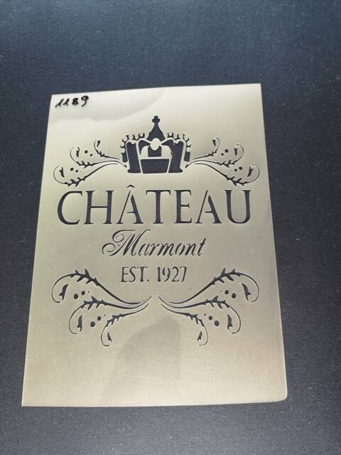 Chateau Marmont Stencil, Flexible, Reusable, 125Mic, Wall Decor, Home Decor, Furniture Painting, Card Making, Craft Stencil From Bitofeverythingbyb