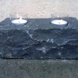 2 Wind Light For Big Tea Lights With 5 & 10cm Tall Glass Inserts - thumbnail 4