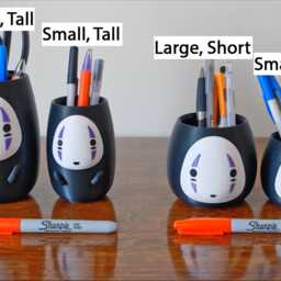 Spirited Away No Face Planter Studio Ghibli Desk Organizer - thumbnail 2