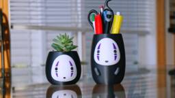 Spirited Away No Face Planter Studio Ghibli Desk Organizer