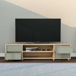 Handmade 4-Drawer Tv Stand - Shaker-Style Media Cabinet, Custom Colour Sideboard, 200cm Wide - thumbnail 4