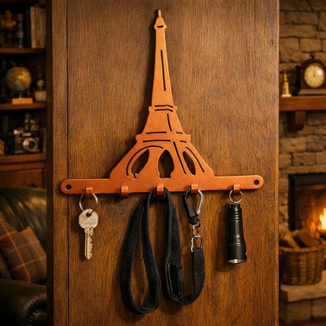 Eiffel Tower Hat Leash Key Holder - image 1