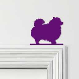 Door Topper Pomeranian Dog Various Colours Top Of Decorative Sign - Sign, Novelty Wall Decor, Frame Art, Art - thumbnail 4
