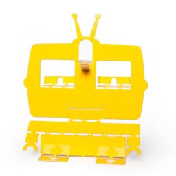 Yellow Robot Glass Holder - Reading Glasses Stand Office Desk Accessories Organization Station Modern Home Decor - thumbnail 3