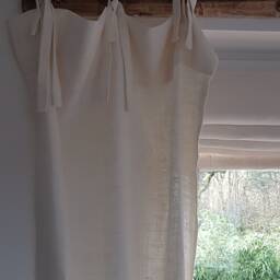 Rustic Ivory Linen Sample, Made To Measure Roman Blind - thumbnail 3