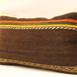 Pillow Cover Kilim Sofa Case Striped-Home Pillows -Decorative -12x20 - 30x50 cm - Koef-463 - thumbnail 3