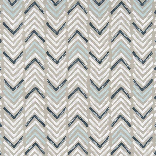 "Pair 25 Or 50"" Wide Premier Dancer Driftwood Chevron Zigzag Rod Panels Drapes Cafe Curtains 24 63 72 84 96 108 120 132"