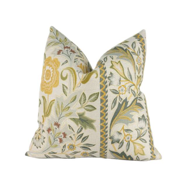 William Morris - Wilhelmina Weave Linen Stunning Classic English Designer Cushion Cover Home D??cor Throw Pillow - image 1