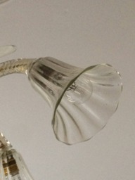 Cup, Spare Part For Chandeliers Or Sconces With Broken Pieces, in Murano Blown Glass Color
