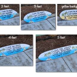 Surfboard Wall Art Wood Sign For Home Bar. Beach House Decor. Best Friends Gift Idea - thumbnail 4