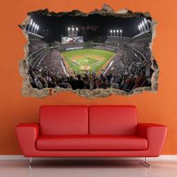 Progressive Field Wall Sticker Cleveland Indians Ddecal Baseball Stadium Print Fan Gift - thumbnail 3