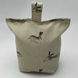 Hares Door Stop, Sophie Allport, Neutral Decor, Filled - thumbnail 2