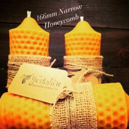 Pure & Natural Beeswax Candles. Hand Crafted, Clean Burning, Long Lasting With Exceptional Healthy Advantages - thumbnail 2