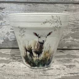 Sheep Gifts Vase Light Up Bottle, Slate Heart, Plant Pot, Coasters, Wax Burner, Soy Melts - thumbnail 3
