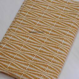 Handmade Yellow Kantha Quilt Lightweight Cotton Bedspread - thumbnail 2