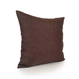 Chocolate Brown Decorative Throw Pillow Cover, Cushion Covers, Pillowcase, Accent Pillow, Linen Modern Boho Farmhouse Pillow - thumbnail 2