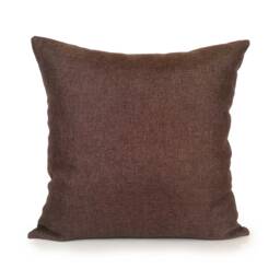Chocolate Brown Decorative Throw Pillow Cover, Cushion Covers, Pillowcase, Accent Pillow, Linen Modern Boho Farmhouse Pillow - thumbnail 1