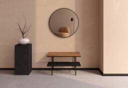 Entryway Bench With Shoe Storage, Oak Wood & Metal Bench, Hallway Shelf, Mudroom Storage Industrial Loft - thumbnail 1