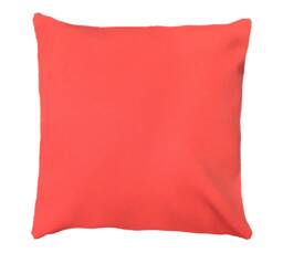 "Coral Throw Pillow Cover. Cover- Solid Pillow- Accent - .16"", 17"", 18"", 20"" 24"" 26" - thumbnail 1