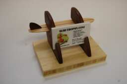 Surfboard Fin Business Card Holder For The Desk