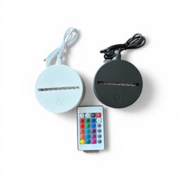 Personalised Multi Colour Football Night Light - Remote Controlled Led - thumbnail 4