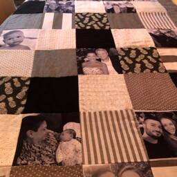 Christmas Gifts, Christmas Gift For Dad, Christmas Mom, Anniversary Gift, Custom Photo Blanket, Grandparents - thumbnail 2