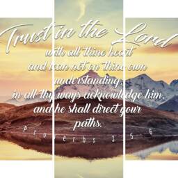 Proverbs 35-6 #42 Kjv Biblical Wall Art, Bible Quote Verse Prints, Christian Art Gifts, Religious Prints - thumbnail 3