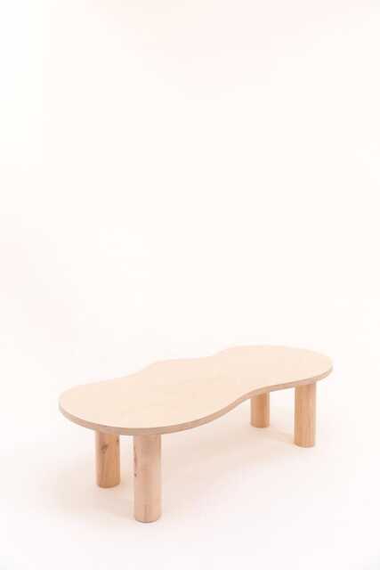 Large Natural Haricot Coffee Table - image 1
