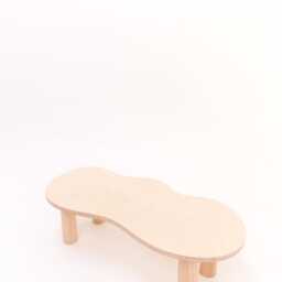 Large Natural Haricot Coffee Table - thumbnail 3