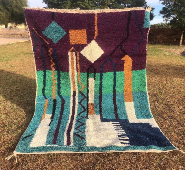 Custom Moroccan Runner Rug Berber Rug, Beni Ourain Handmade Wool Boho Rugs, Morocco Rug Runner, Colorful Rugs - image 1