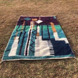 Custom Moroccan Runner Rug Berber Rug, Beni Ourain Handmade Wool Boho Rugs, Morocco Rug Runner, Colorful Rugs - thumbnail 4