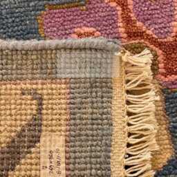 Quick Ship Pink Oushak Rug 8x10 9x12 Turkish Knot Traditional Vintage Antique Wool Area Rug For Living Room & Dining Room - thumbnail 3