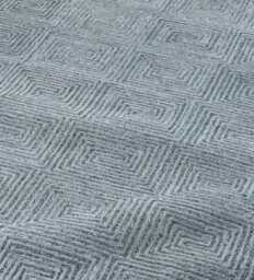Hand-Knotted Wool Oushak Rug Traditional Turkish Design, Living Room Area Carpet - thumbnail 3