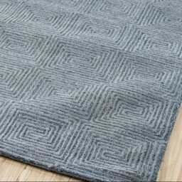 Hand-Knotted Wool Oushak Rug Traditional Turkish Design, Living Room Area Carpet - thumbnail 2
