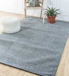Hand-Knotted Wool Oushak Rug Traditional Turkish Design, Living Room Area Carpet - thumbnail 1