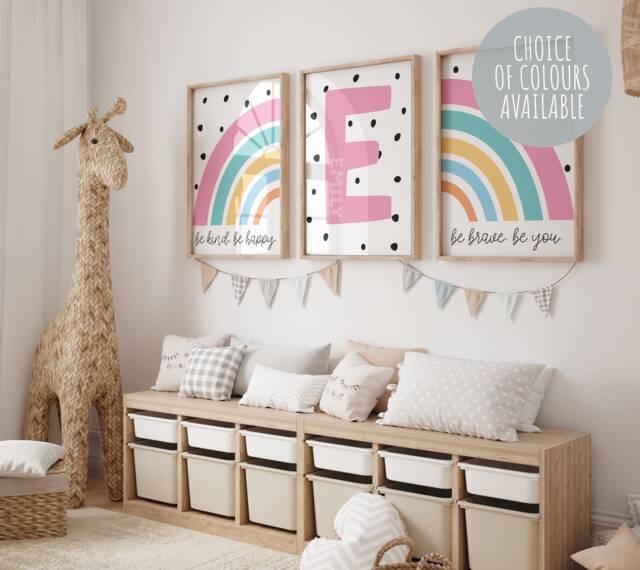 Set Of 3, Girls Bedroom Decor, Positive Affirmation Print, Prints Prints, Motivational Inspirational Wall Art - image 1
