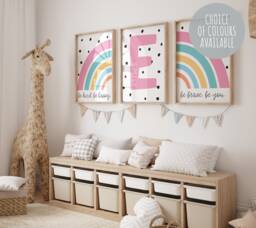 Set Of 3, Girls Bedroom Decor, Positive Affirmation Print, Prints Prints, Motivational Inspirational Wall Art - thumbnail 1