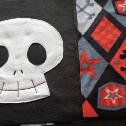 Pirate Pillow, Jolly Roger, Skull, Cushion, Throw Gift - thumbnail 2