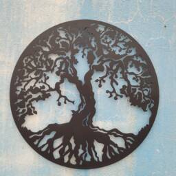 Black Tree Of Life Metal Wall Art - 40 - thumbnail 2